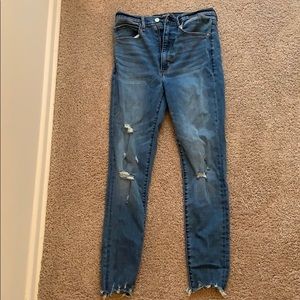 Abercrombie & Fitch ultra high rise jeans